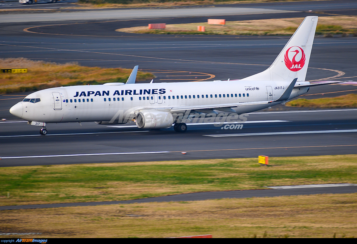 Boeing 737-846 JAL - Japan Airlines JA317J - AirTeamImages.com