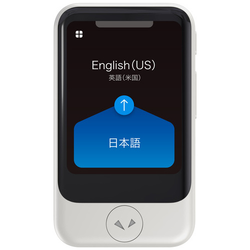 スマートスクール / ポケトークS Plus 本体 国際SIM2年付 白