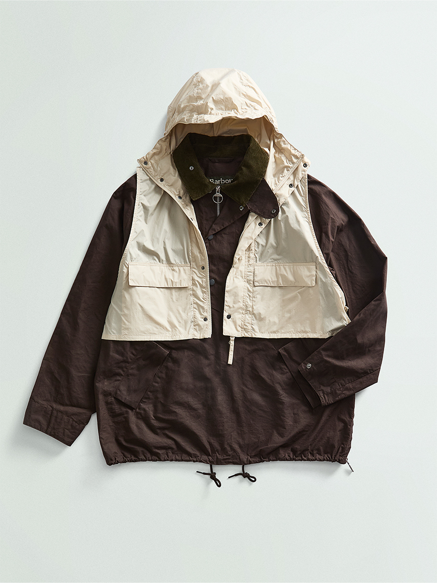 Barbour × KAPTAIN SUNSHINE》Transportスモックジャケット｜ノン