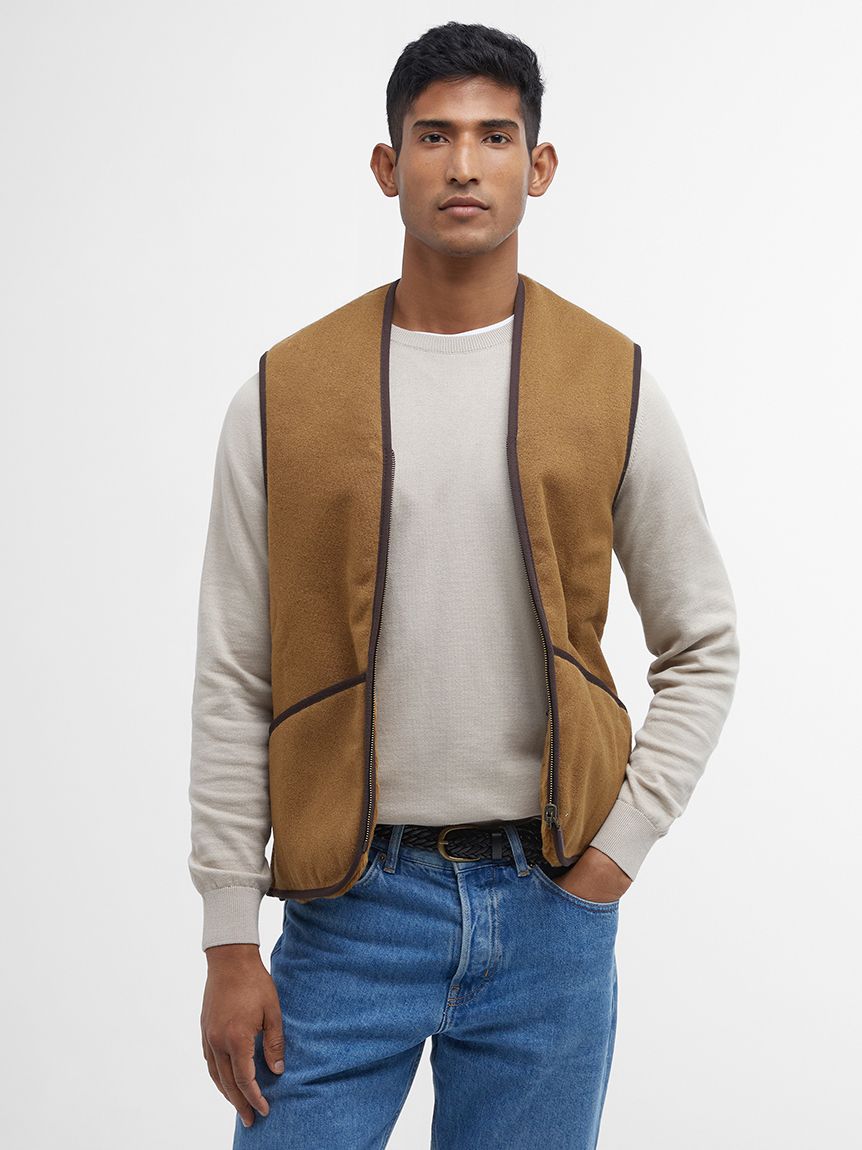 フロントジップ ファー ライナー ベスト レギュラーフィット （ユニ