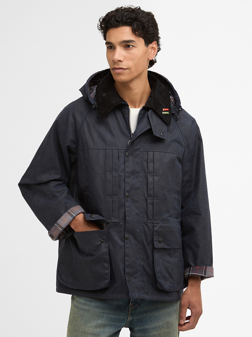 Barbour × Levi's》【BEDALE / ビデイル】ワックスジャケット オーバー