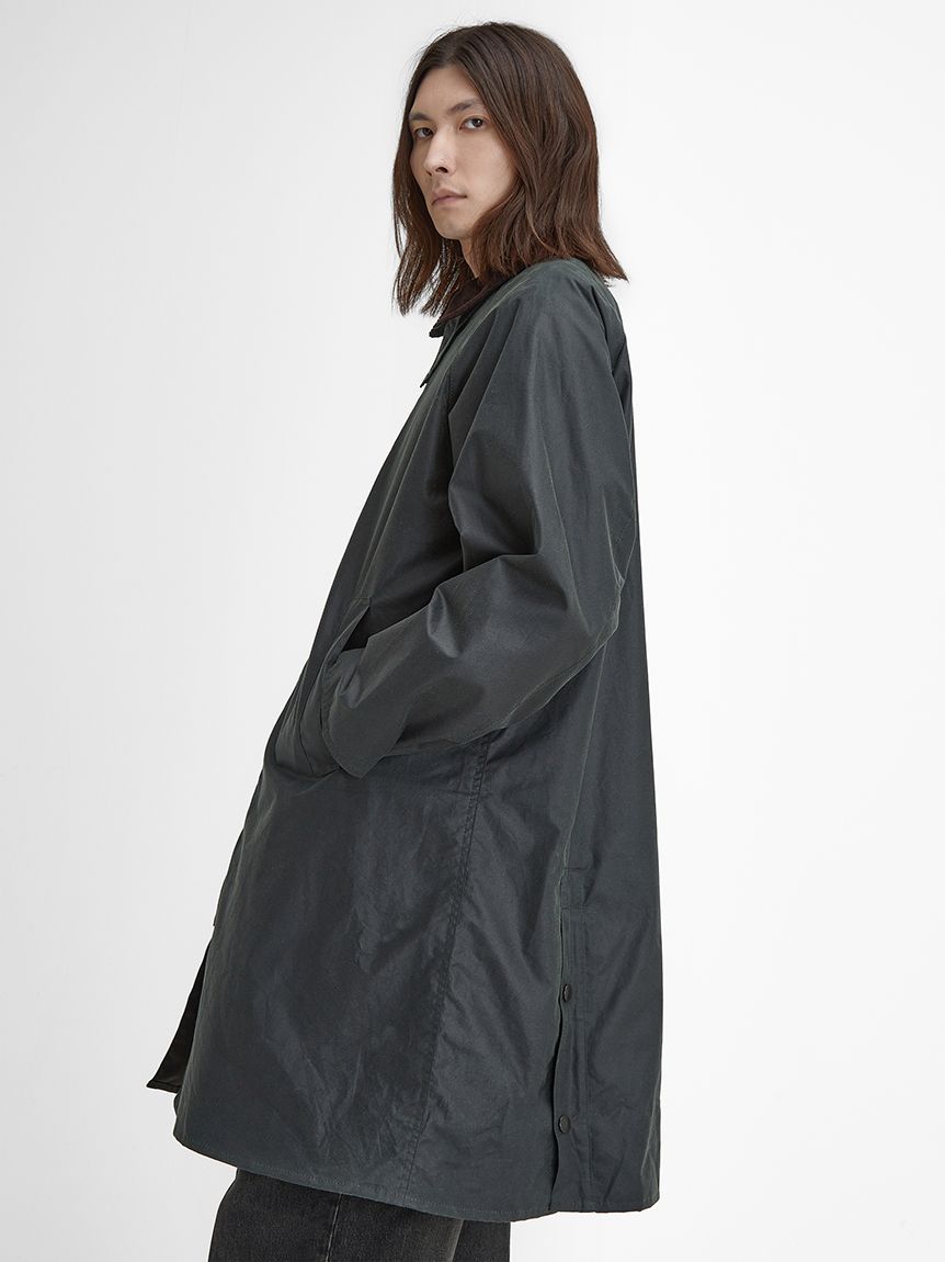 EXMOOR / エクスモア】 ミドル レングス ワックス コート（ユニ