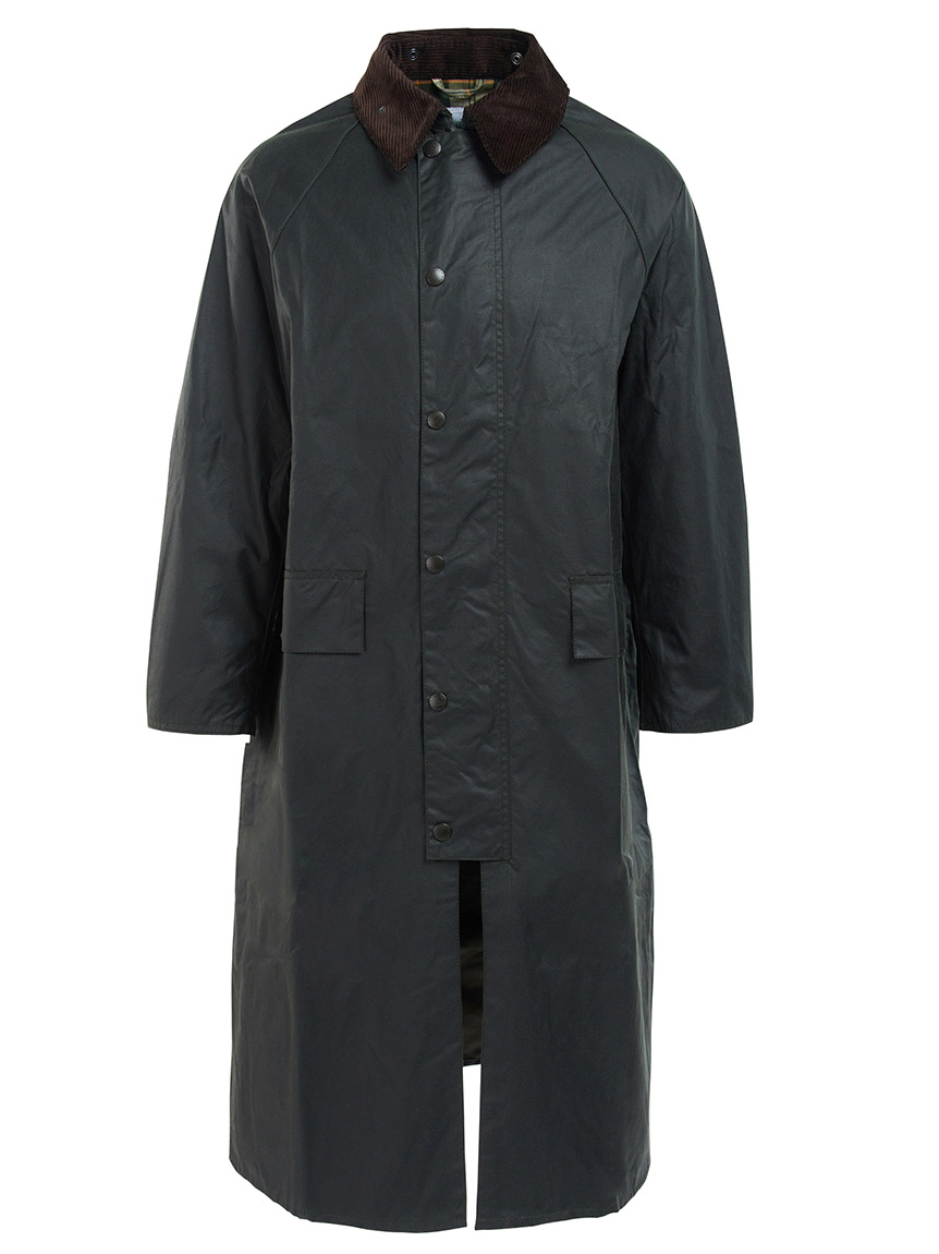 BURGHLEY / バーレー】ワックス コットン ロング コート （ オーバー