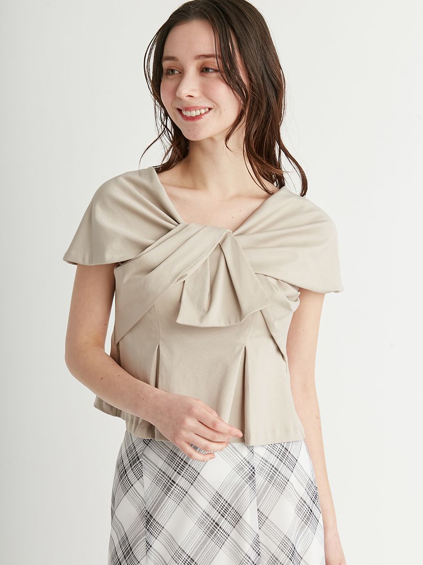リボンモチーフカットソー(カットソー)｜TOPS（トップス）｜CELFORD