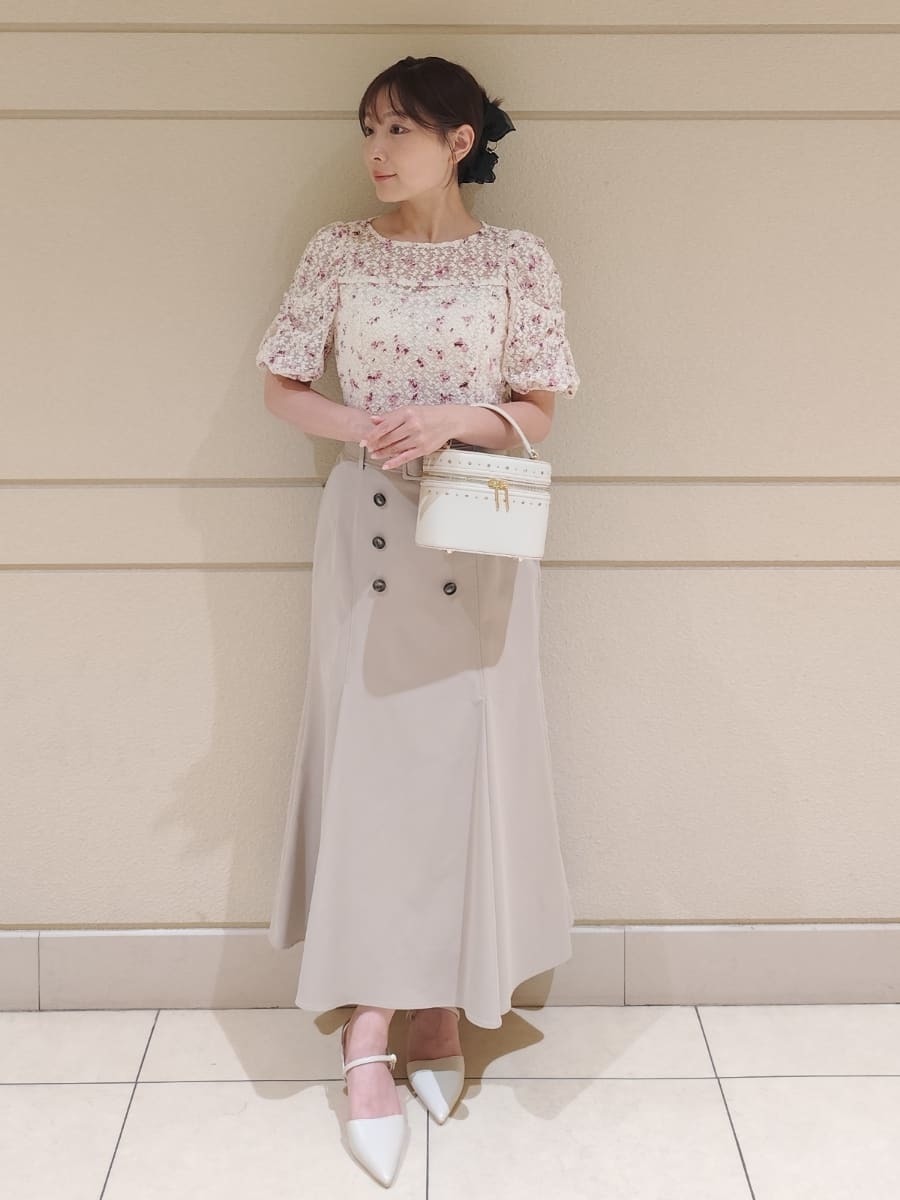 ピグメントフラワーブラウス(ブラウス・シャツ)｜TOPS（トップス