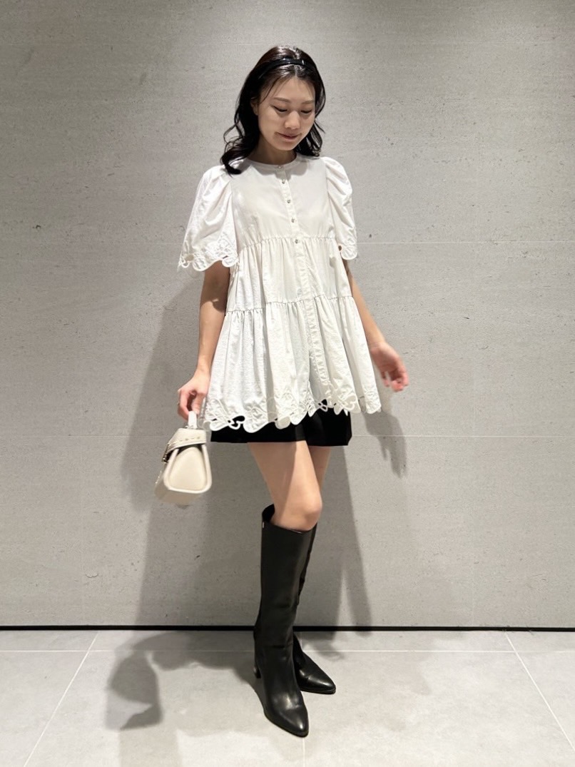 HANAE MORI×CELFORDコラボ】 ハートエンブロイダリーチュニック