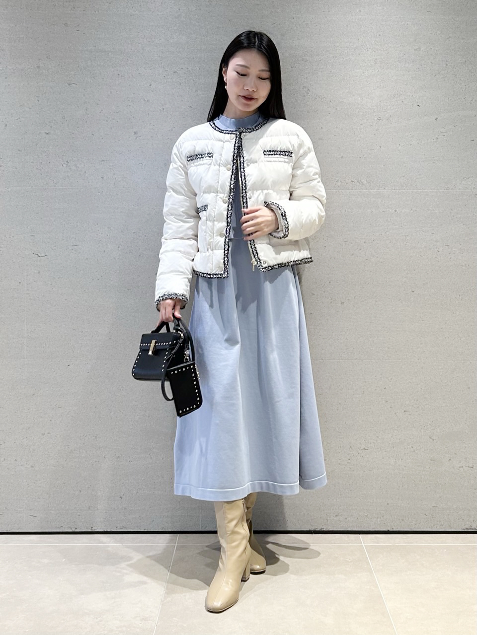 トリムデザインキルティングジャケット(ジャケット・ブルゾン)｜OUTER