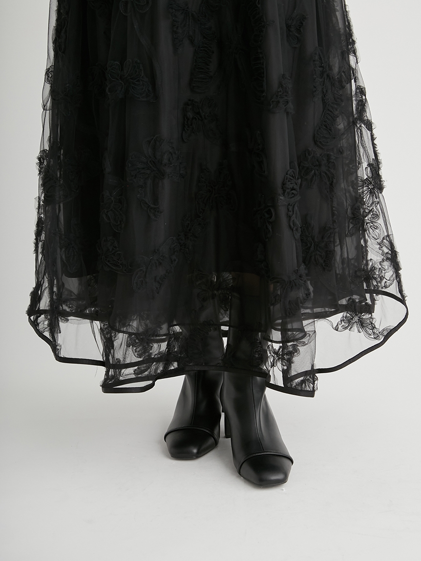 HANAE MORI×CELFORDコラボ】バタフライフレアスカート(SKIRT（スカート