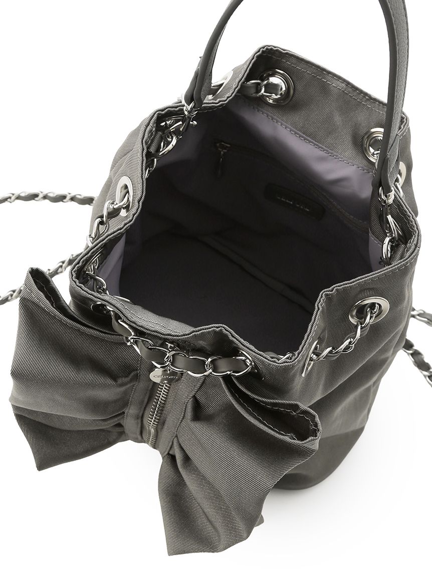 チェーンショルダーフリルサック(ハンドバッグ)｜BAGS（バッグ