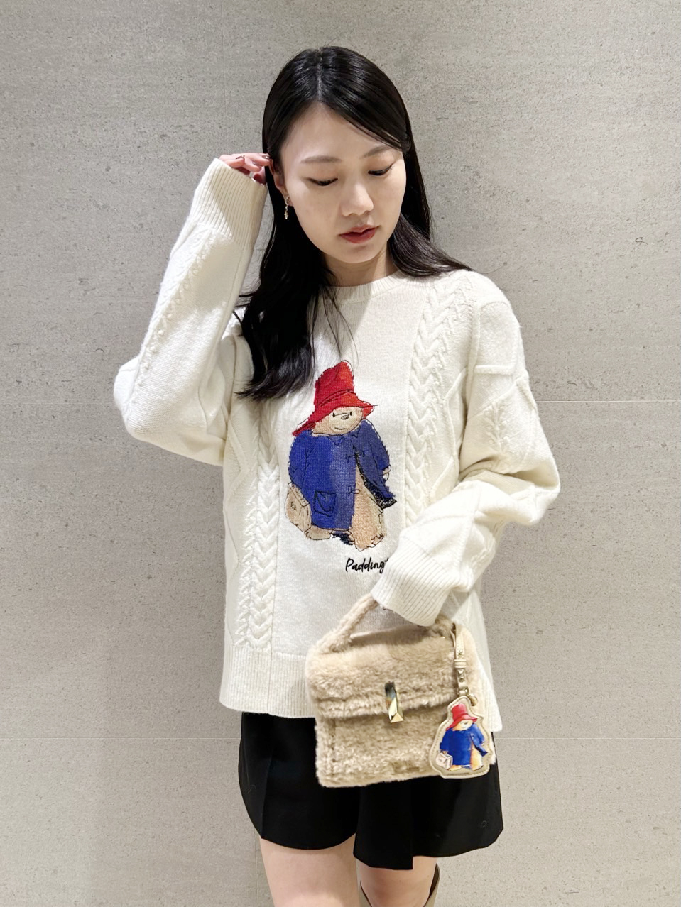 パディントン(TM)×CELFORD】【リュタン】ビジュースタッズボア