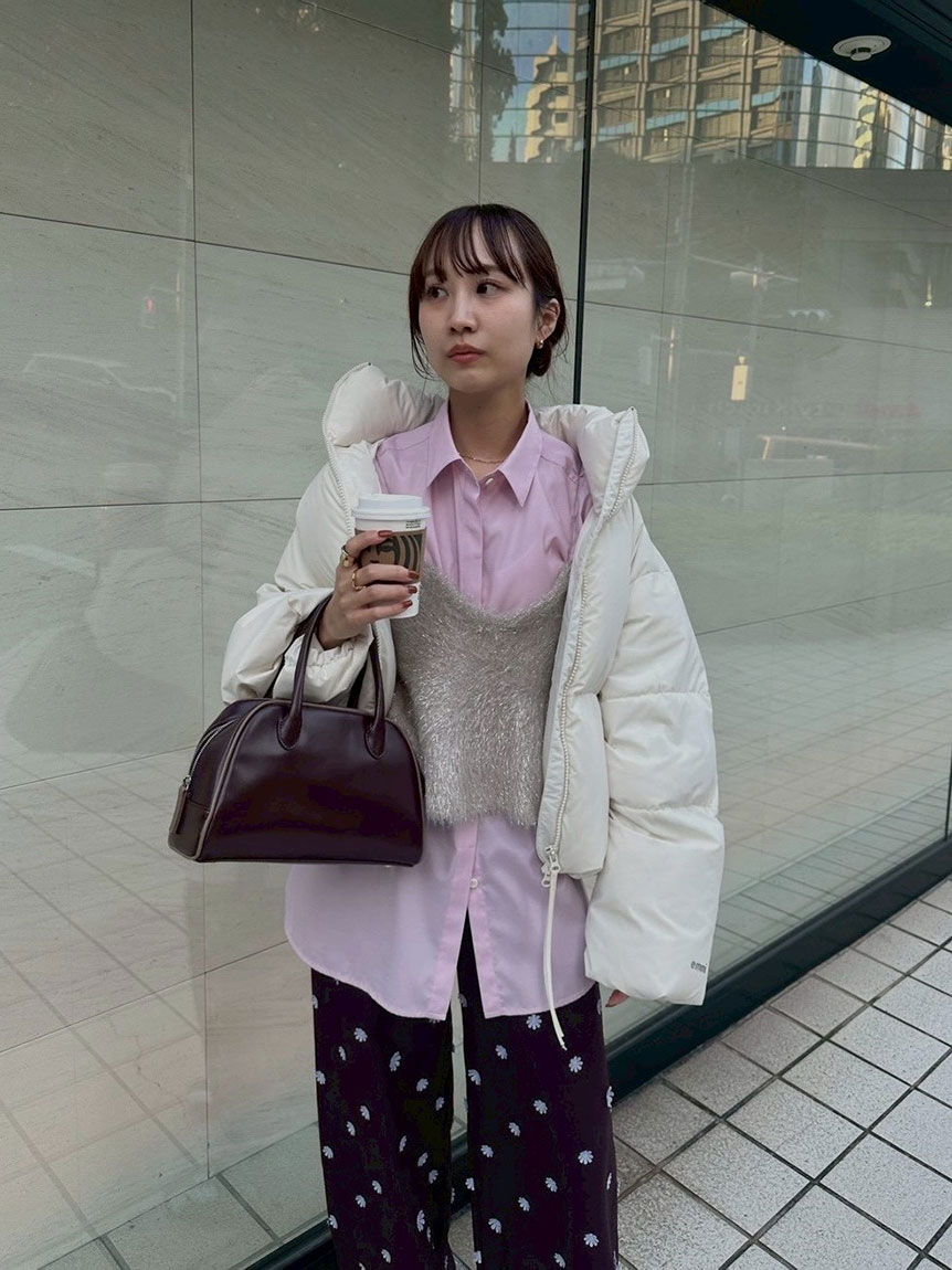 クロップドフォルムダウンコート(ジャケット)｜アウター｜emmi（エミ