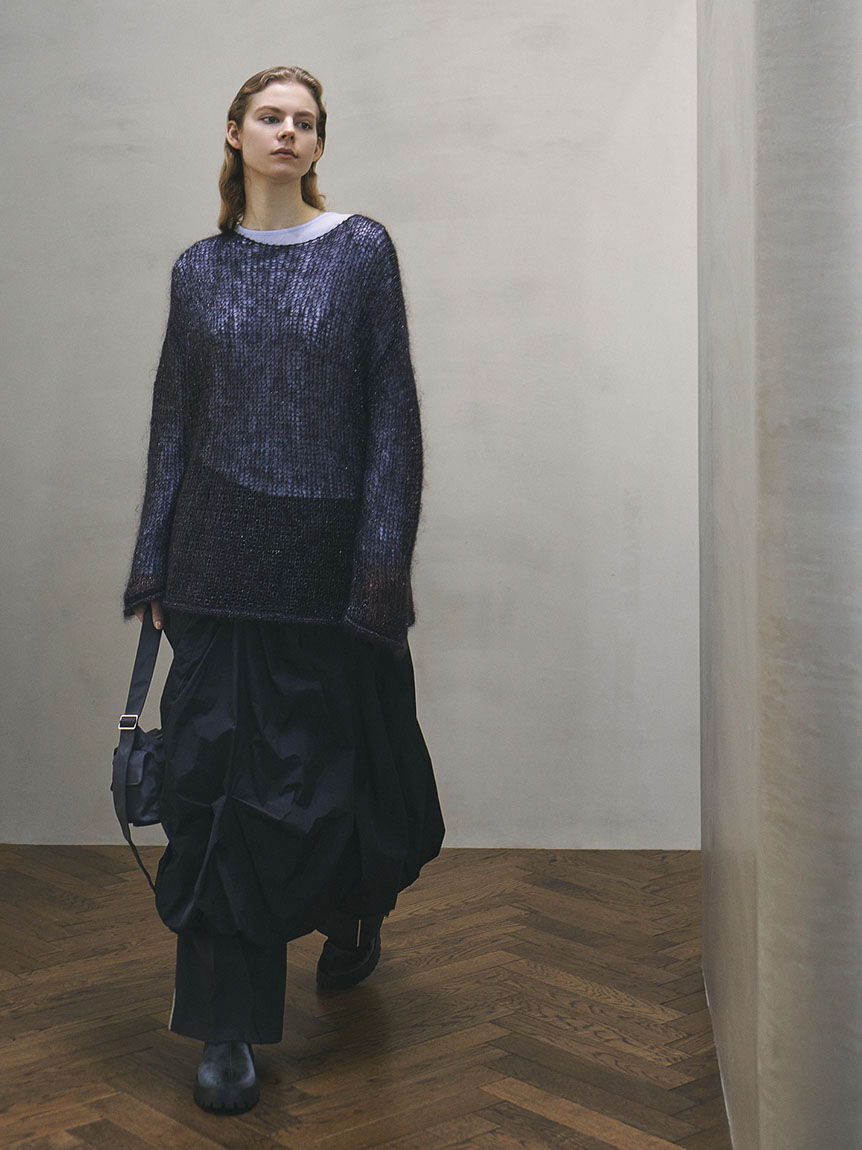 eco タックボリュームバルーンスカート(ロングスカート)｜スカート