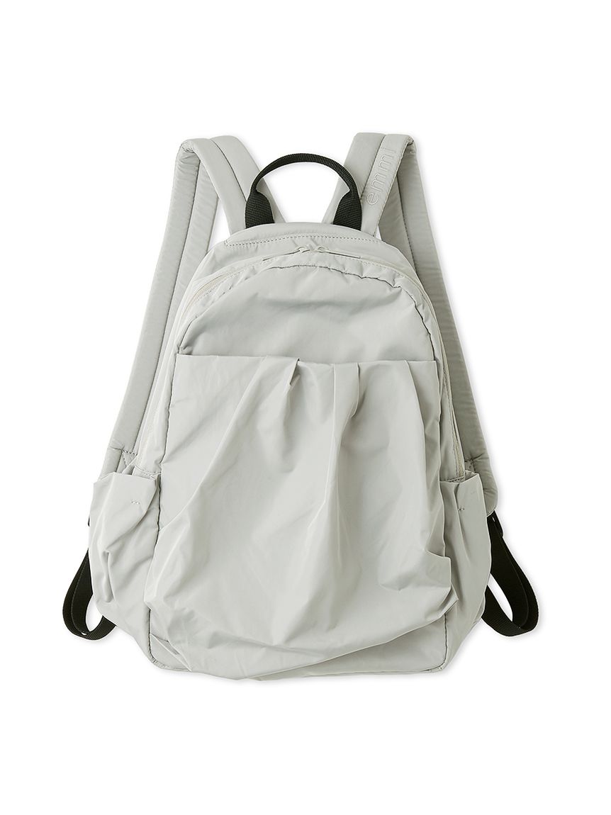 emmi atelier】eco 撥水ミニギャザーボディーバックパック(バック