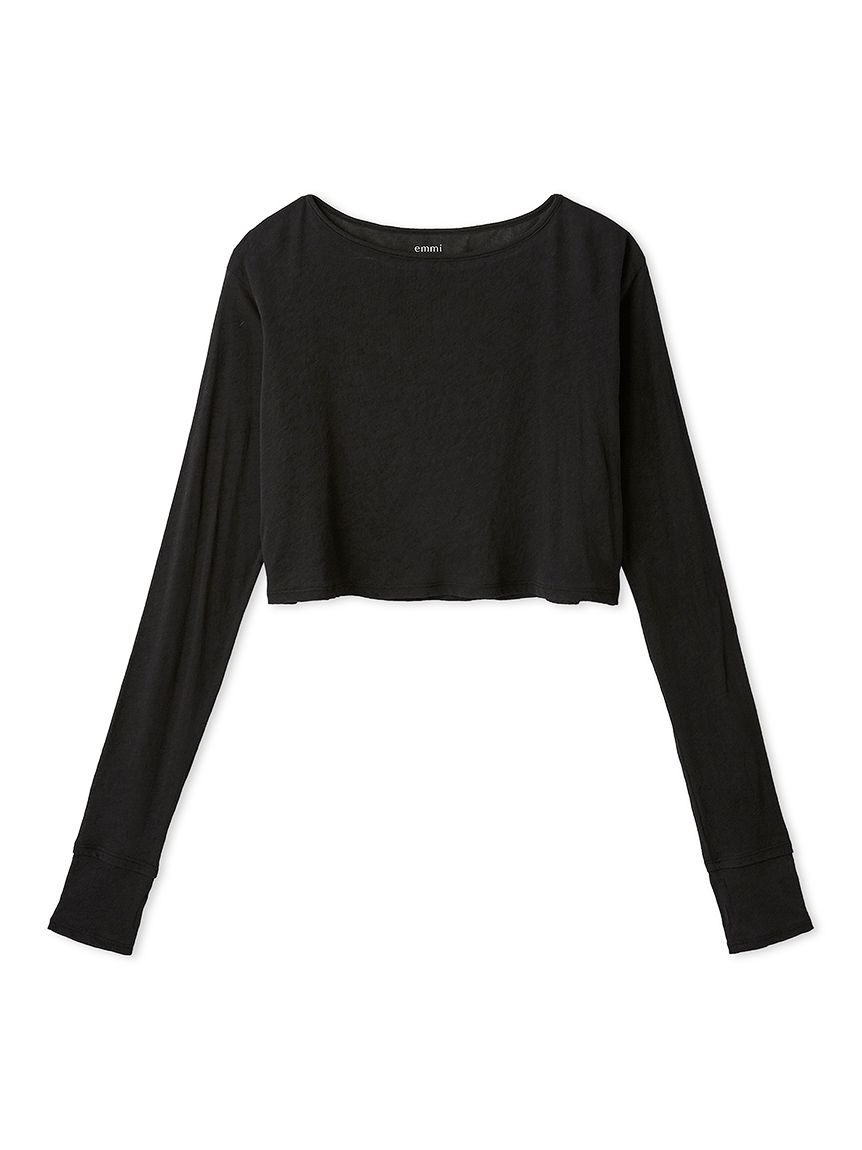 2way クロップド丈トップス(カットソー)｜トップス｜emmi（エミ）の