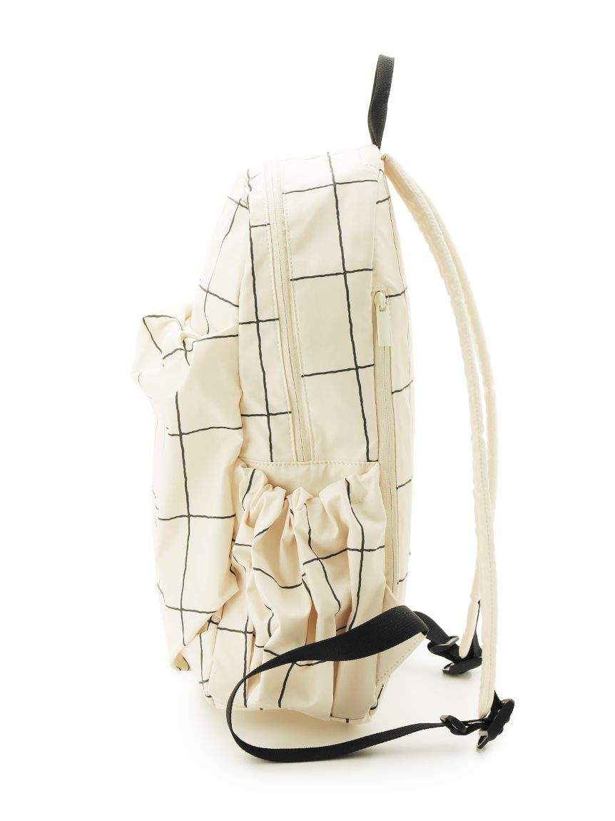 WEB限定】eco 撥水チェックギャザーボディーバックパック(バックパック