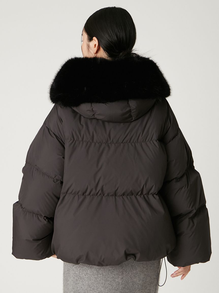 フードファーショートダウンコート(ダウン)｜アウター｜FRAY I.D