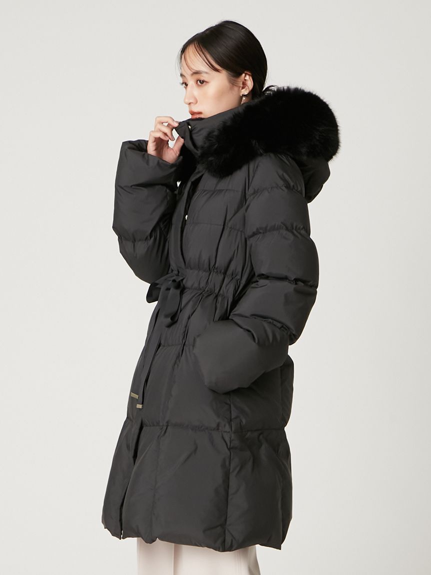 フードファーロングダウンコート(ダウン)｜アウター｜FRAY I.D（フレイ