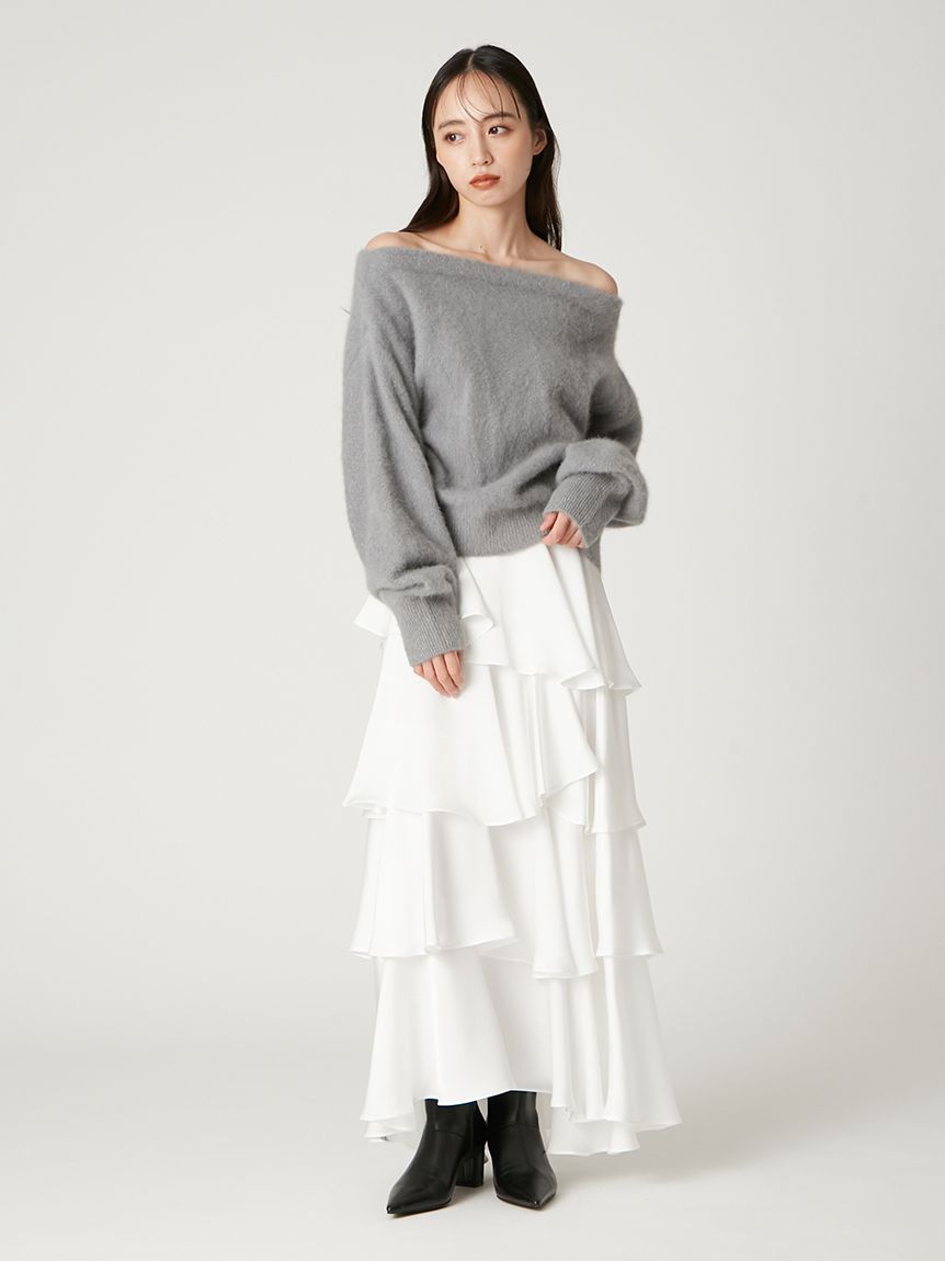 フォックスカシミアオフショルニットトップス(ニット)｜トップス｜FRAY