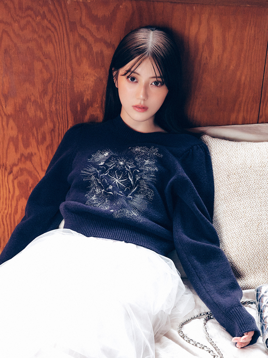 エトワールエンブロイダリーニット(ニット)｜トップス｜FRAY I.D