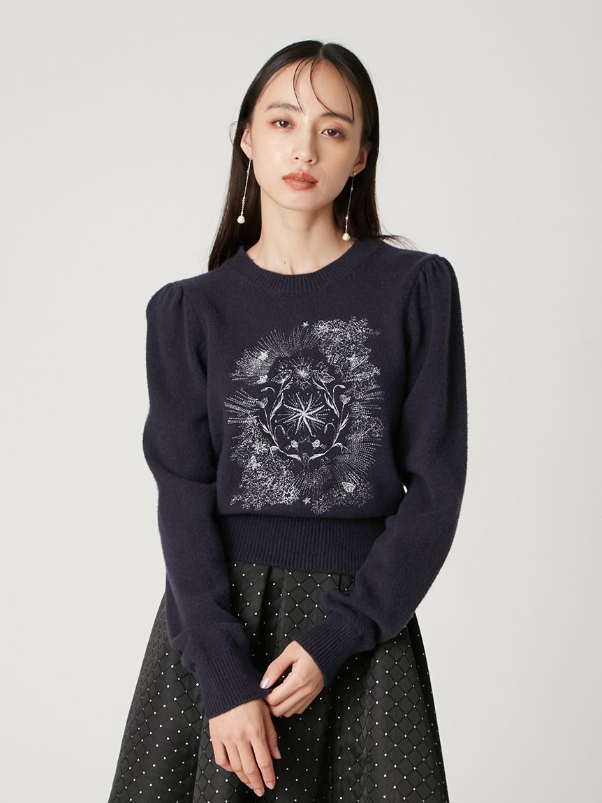 エトワールエンブロイダリーニット(ニット)｜トップス｜FRAY I.D