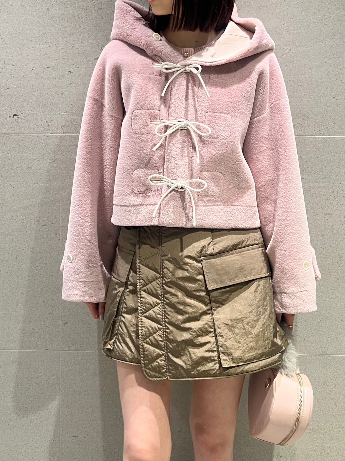 リボンショートダッフルコート(ダッフルコート)｜アウター｜FURFUR