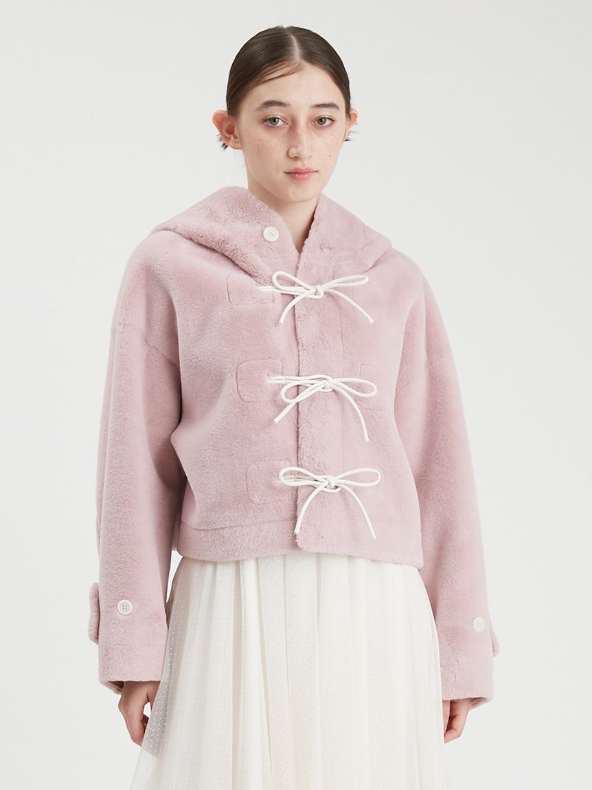 リボンショートダッフルコート(ダッフルコート)｜アウター｜FURFUR