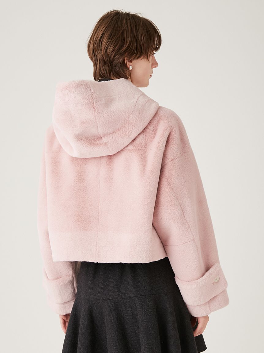 リボンショートダッフルコート(ジャケット)｜アウター｜FURFUR（ファー