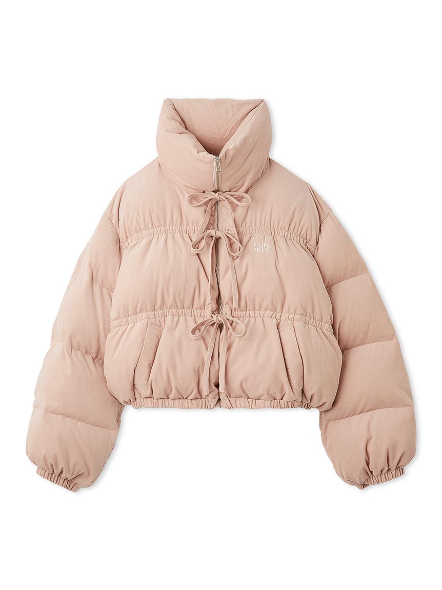 コーデュロイリボンショートパディングジャケット(ジャケット