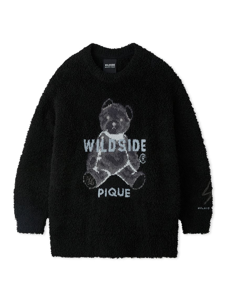 WILDSIDE】【UNISEX】ジェラートベアジャガードプルオーバー｜ルーム