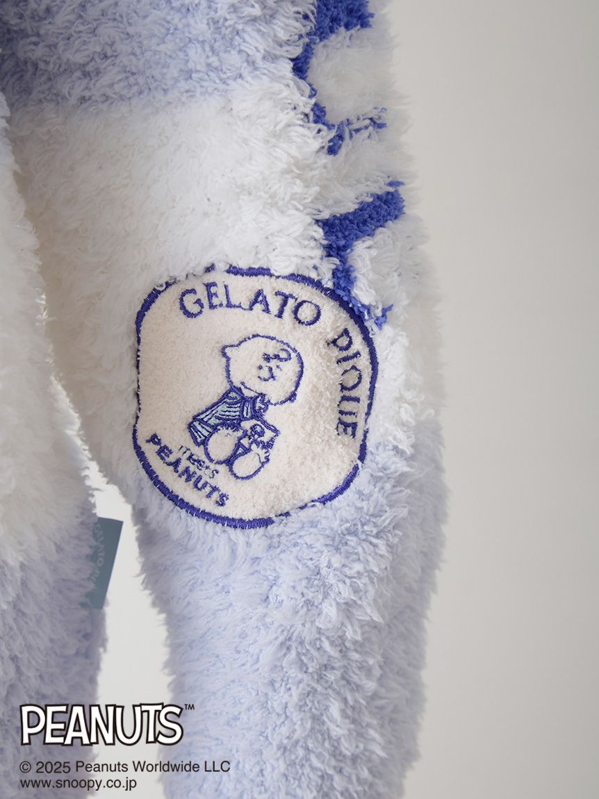 PEANUTS】【UNISEX】オリジナルアート ジャガードパーカ｜ルームウェア