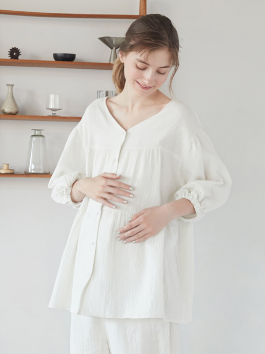 マタニティガーゼプルオーバーの口コミ一覧 | リアルな口コミ・公式