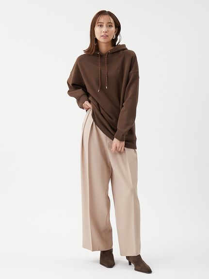 セットアップ対応】モールヤーンタートルニットプルオーバー(ニット