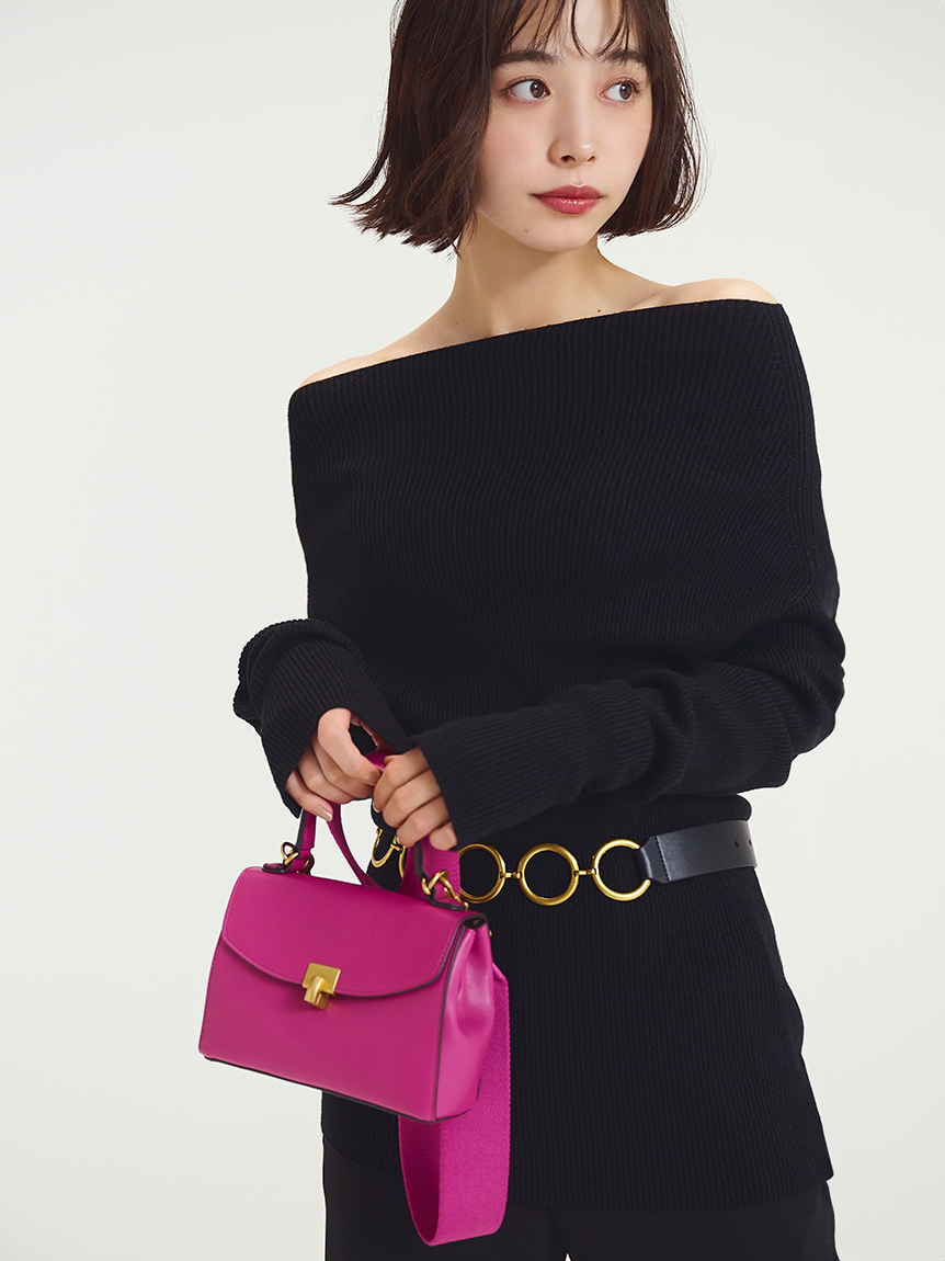 オフショルラメニット(ニット)｜トップス｜Mila Owen（ミラオーウェン