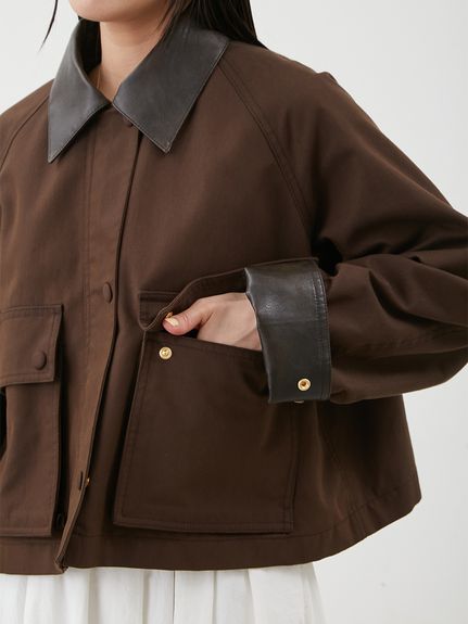 ショートテントシルエットハンティングジャケット(ジャケット