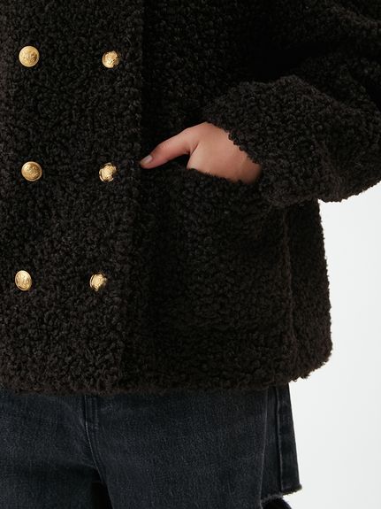 金釦カールファージャケット(ジャケット)｜アウター｜Mila Owen（ミラ