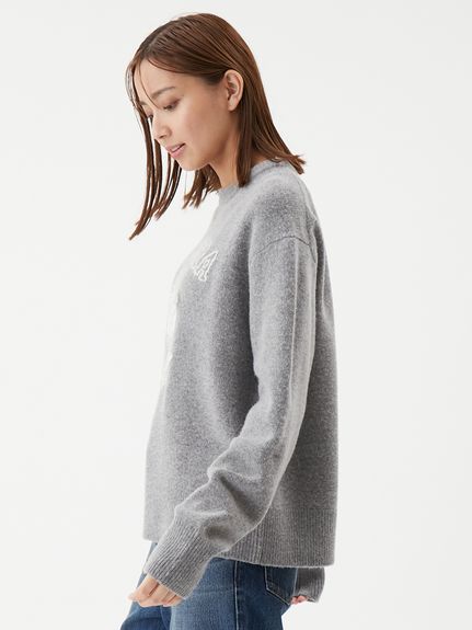 MILAOクルーネックジャガードニット(ニット)｜トップス｜Mila Owen