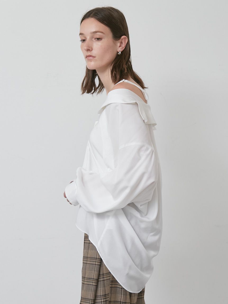 オフショルダー2WAYシャツ(シャツ/ブラウス)｜トップス│styling
