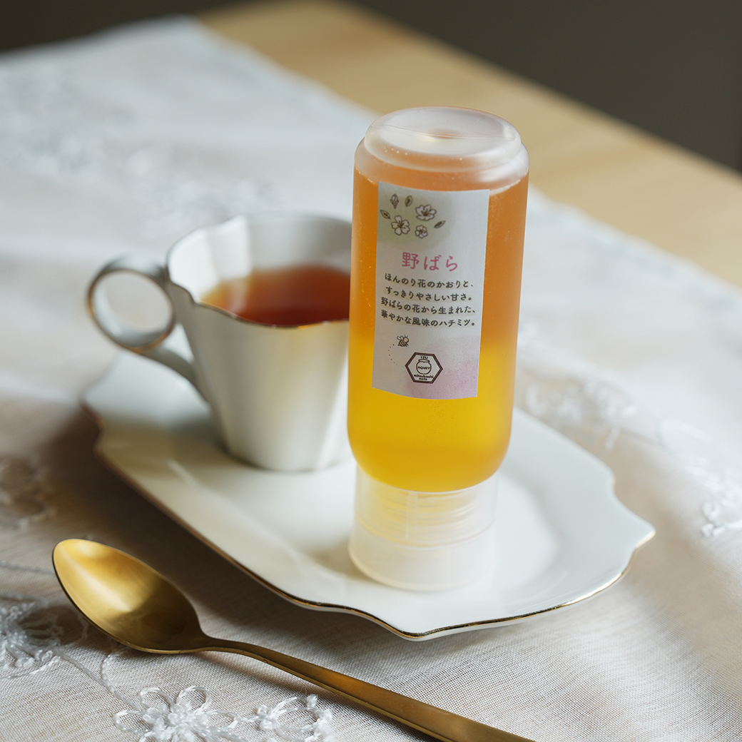 新商品】野ばら みつばちのーと