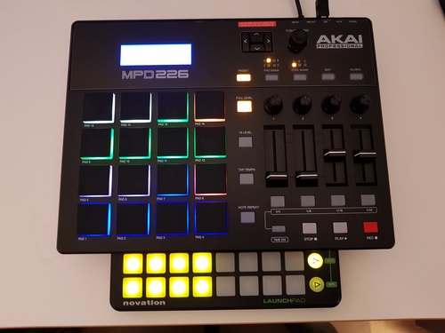 DJ TechTools - AKAI MPD226 for RekordboxDJ (Workig LEDs)