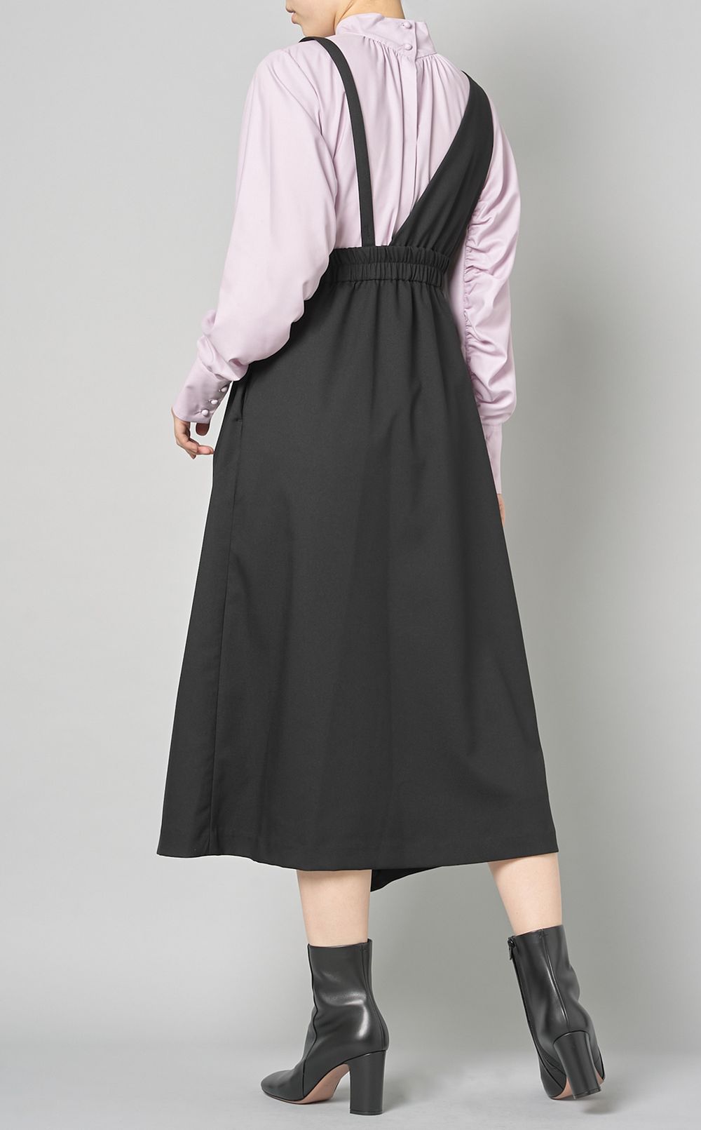 ELENDEEK｜ワンショルダージャンパースカート