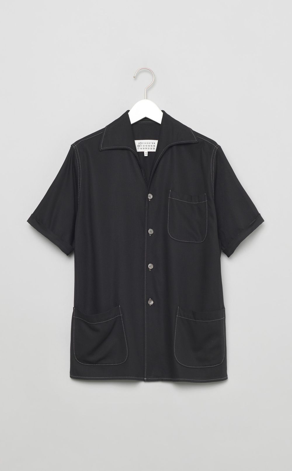 Maison Margiela｜ステッチオープンカラーシャツ