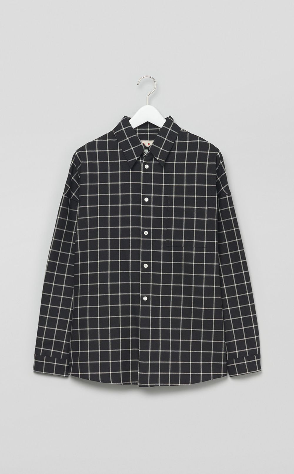 MARNI｜チェックウールシャツ