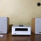 新品同様 オンキョー ミニコンポ CR-U3 ホワイト