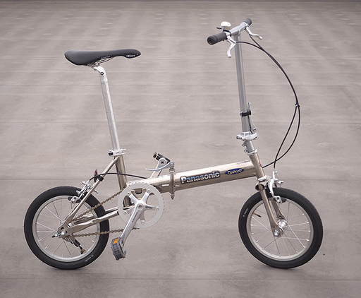 パナソニック トレンクル6500 純正チタン製フロントフォークとヘッド