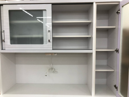 最終値下げ】美品 入江木工 キッチンボード レンジボード 食器棚 0619