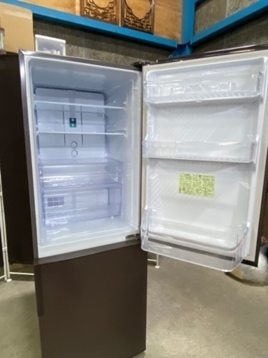 激安2ドア!!SHARP ノンフロン冷凍冷蔵庫 271L 2018年 SJ-PD27D-T