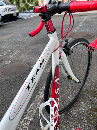 DE ROSA TEAM ロードバイク ホワイト/レッド DE ROSA TEAM ロード