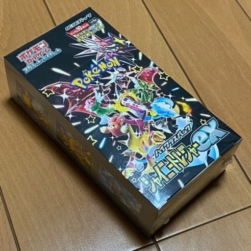 シャイニートレジャーex シュリンク付き ポケモンカード ポケカ 3BOX