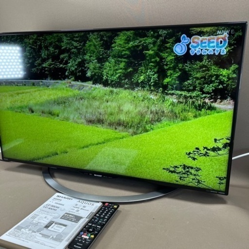 AQUOSアクオス SHARP 大型40インチ薄型液晶テレビ 札幌引き取り