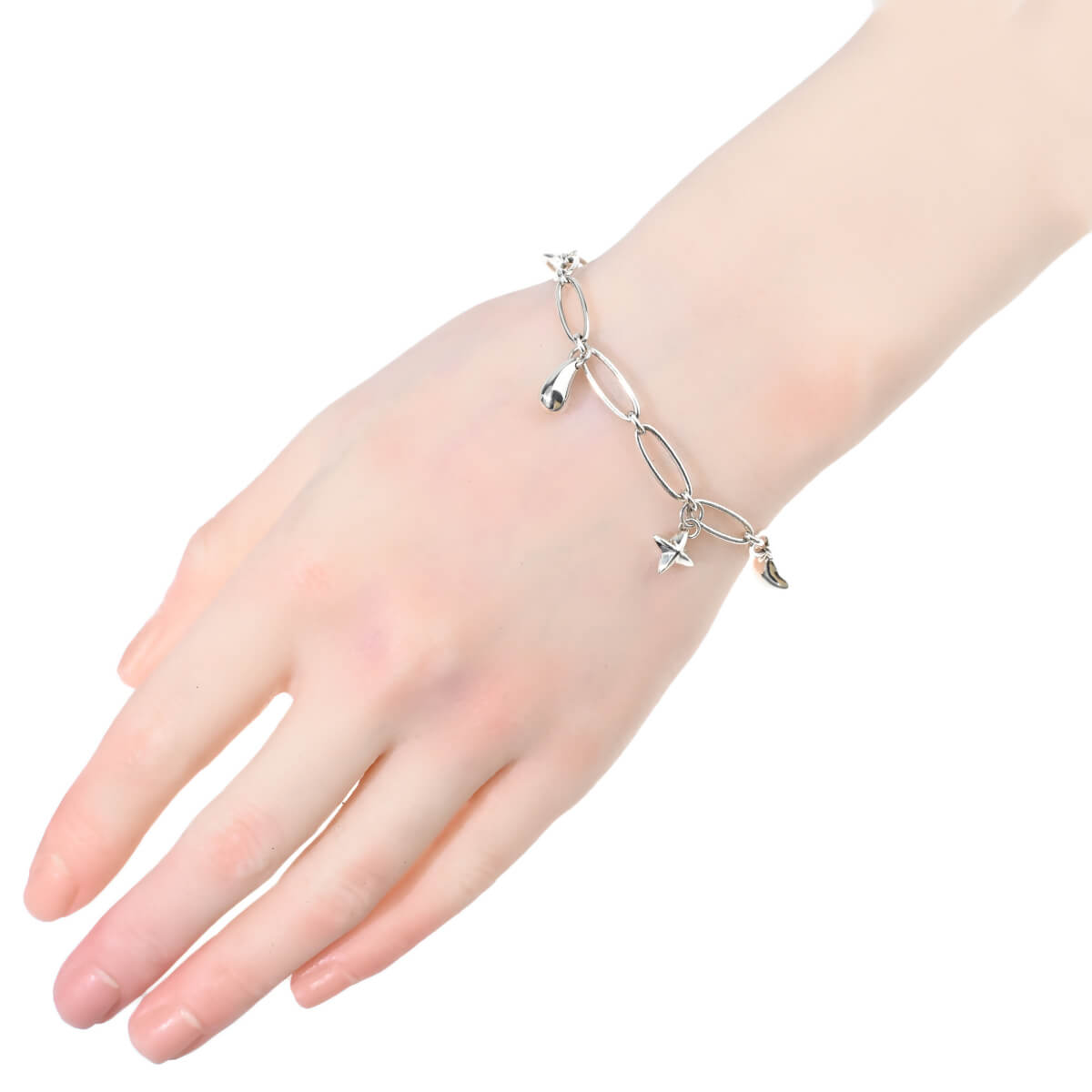 エルサ・ペレッティ 5モチーフ オーバルリンクチャームブレスレット